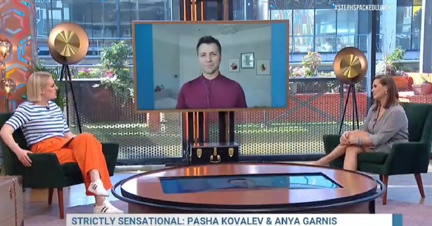 Strictly star Pasha Kovalev on Steph's Packed Lunch