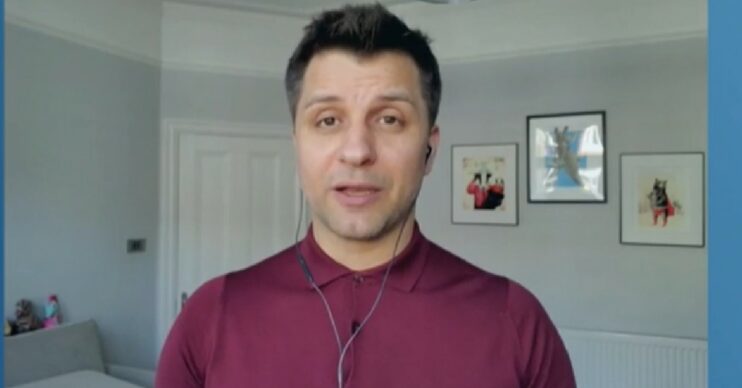 Strictly star Pasha Kovalev on Steph's Packed Lunch