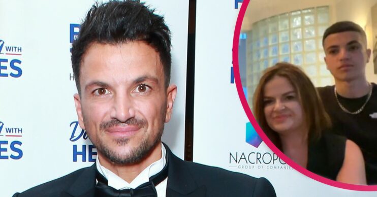 Peter Andre and siblings on GMB