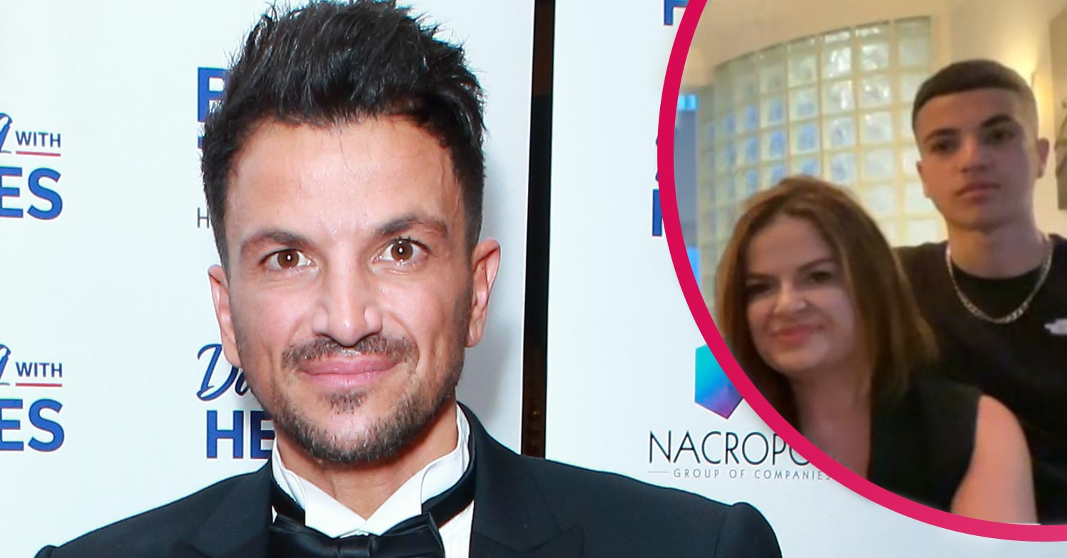 Peter Andre and siblings on GMB