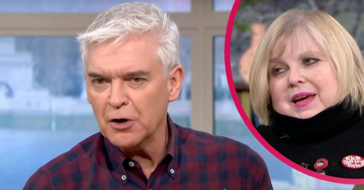 Phillip Schofield and Barbara Lisicki on This Morning today