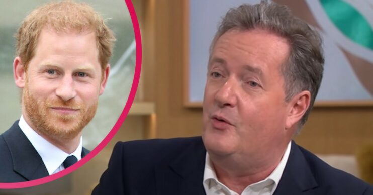 Piers Morgan and Prince Harry