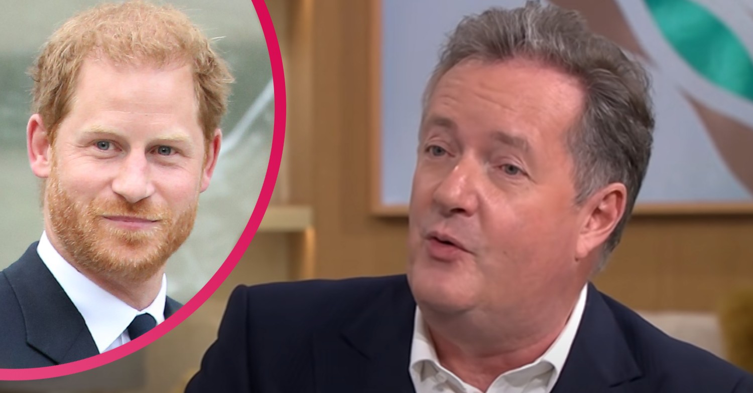 Piers Morgan and Prince Harry