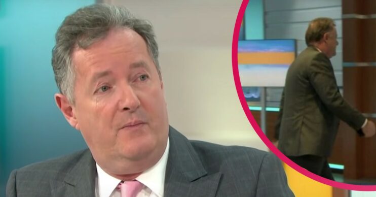 piers Morgan walks off GMB