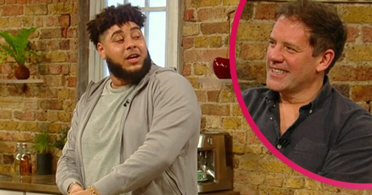 Matt Tebbutt and Big Zuu on saturday kitchen today
