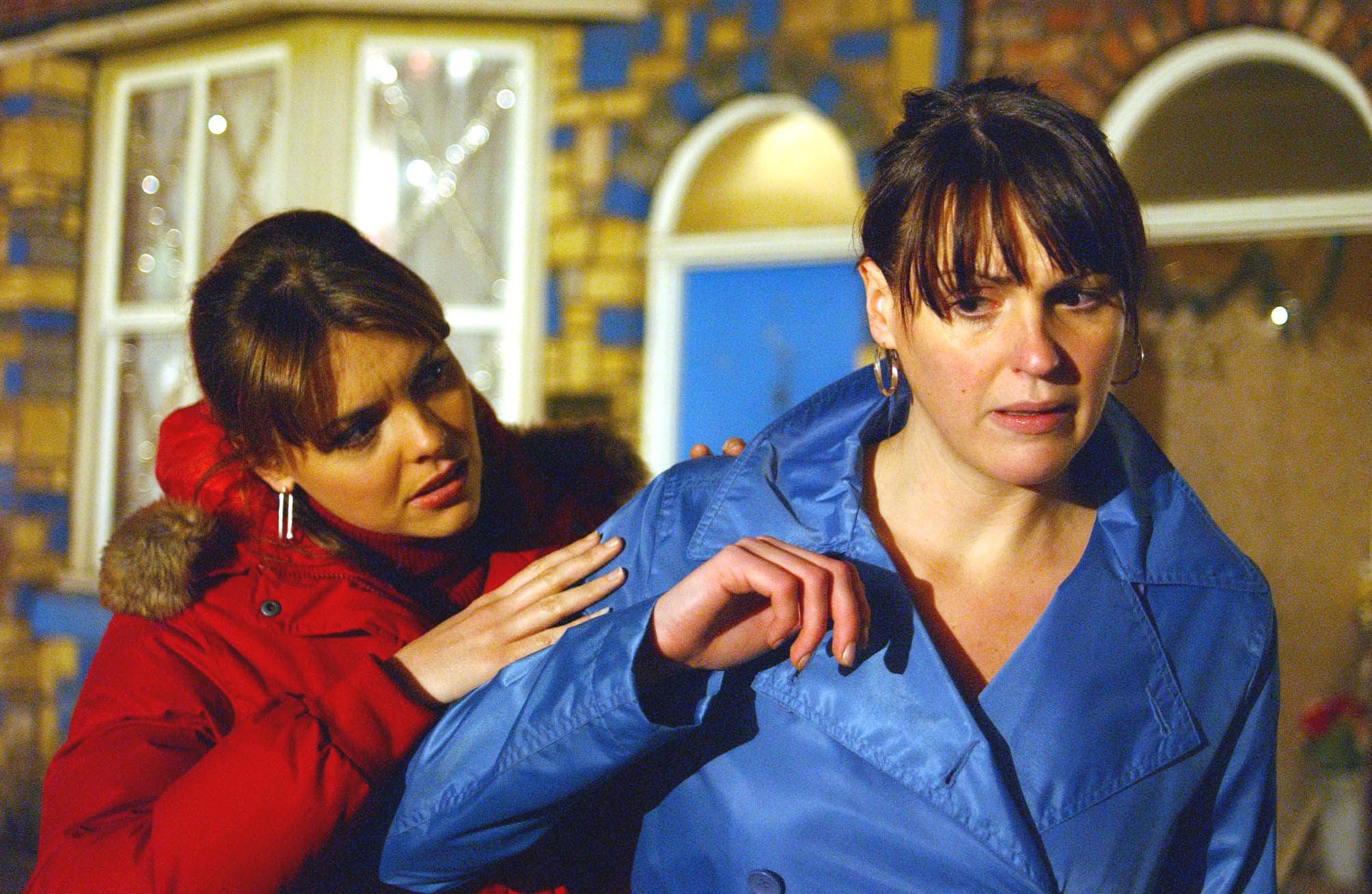 Karen and Tracy had a long-running feud (Credit: ITV/Shutterstock)