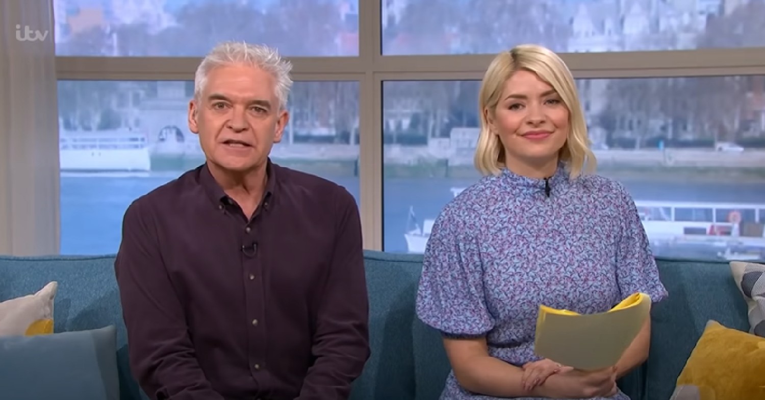 Phillip Schofield and Holly Willoughby on This Morning
