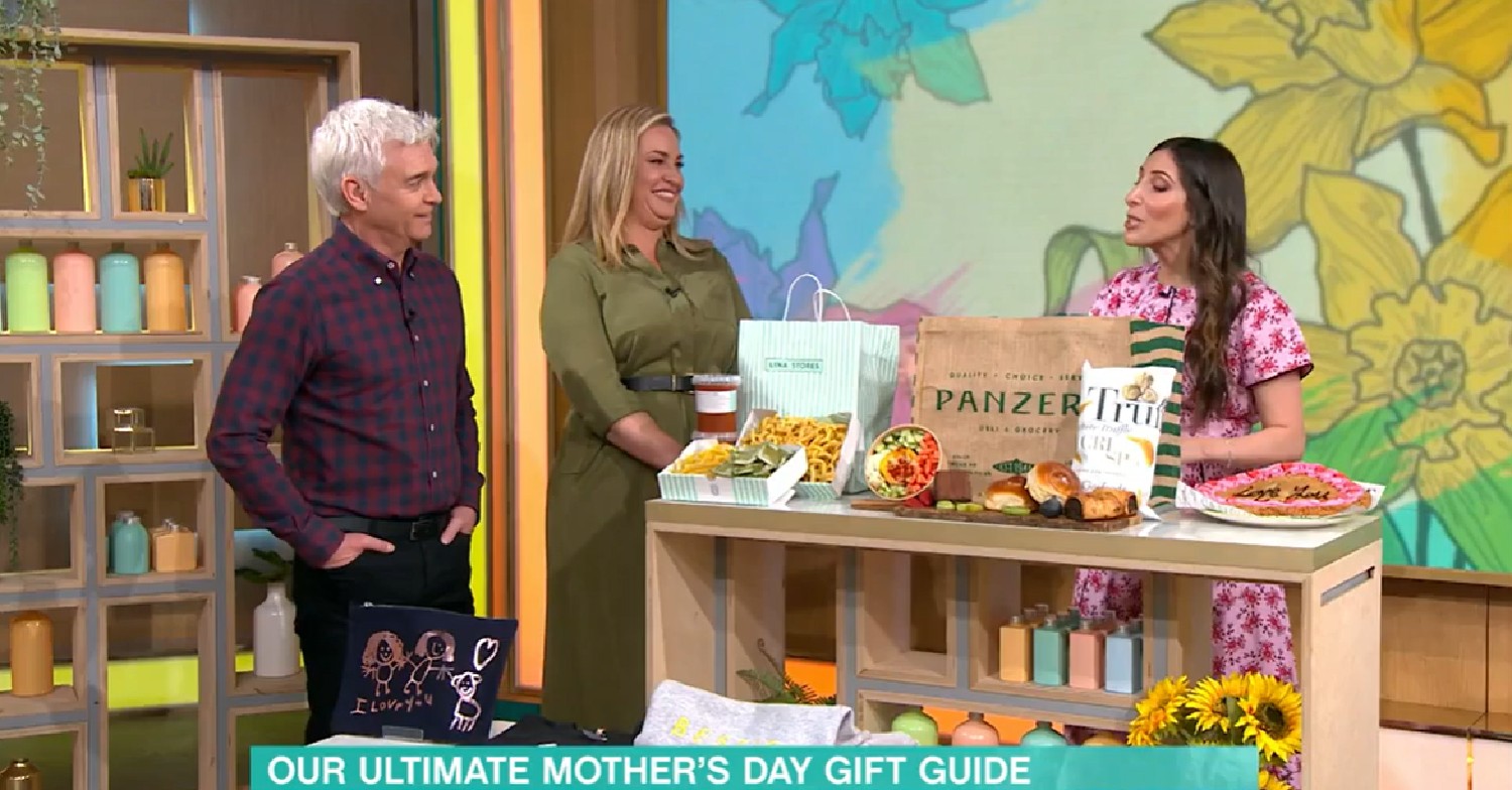 Phil, Josie Gibson and Sarah Jossel on This Morning today