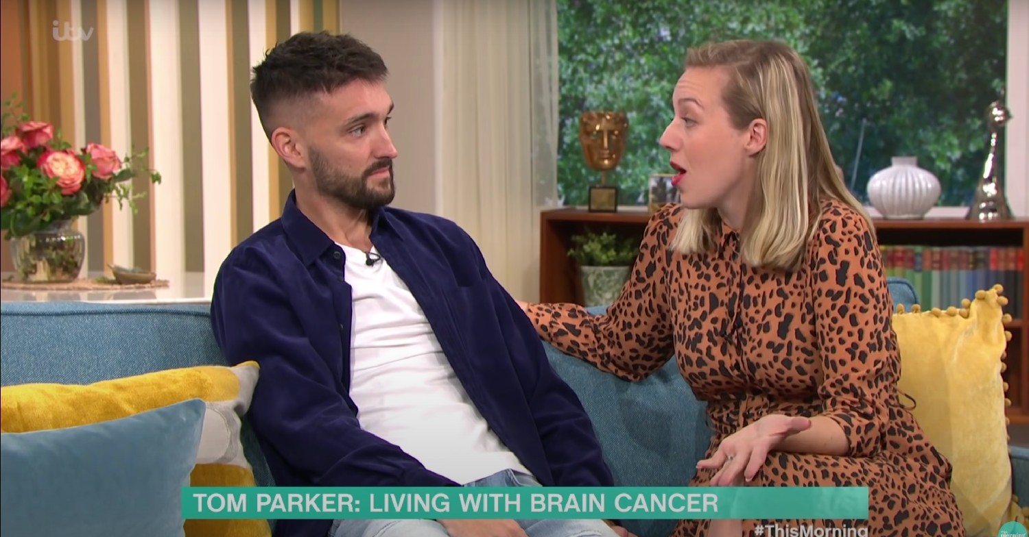 Tom Parker and Kelsey Hardwick on This Morning