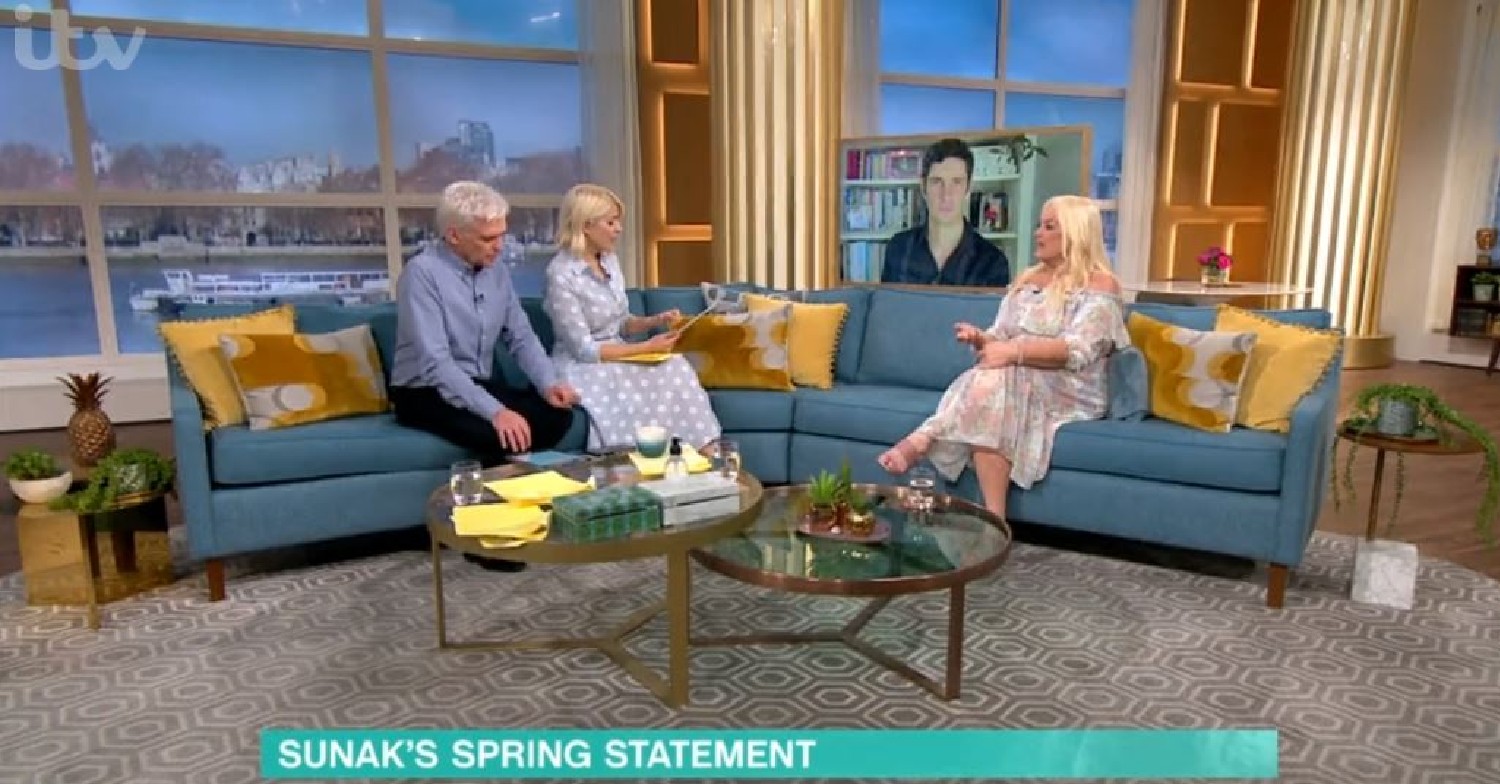 Vanessa Feltz on This Morning with Holly and Phil
