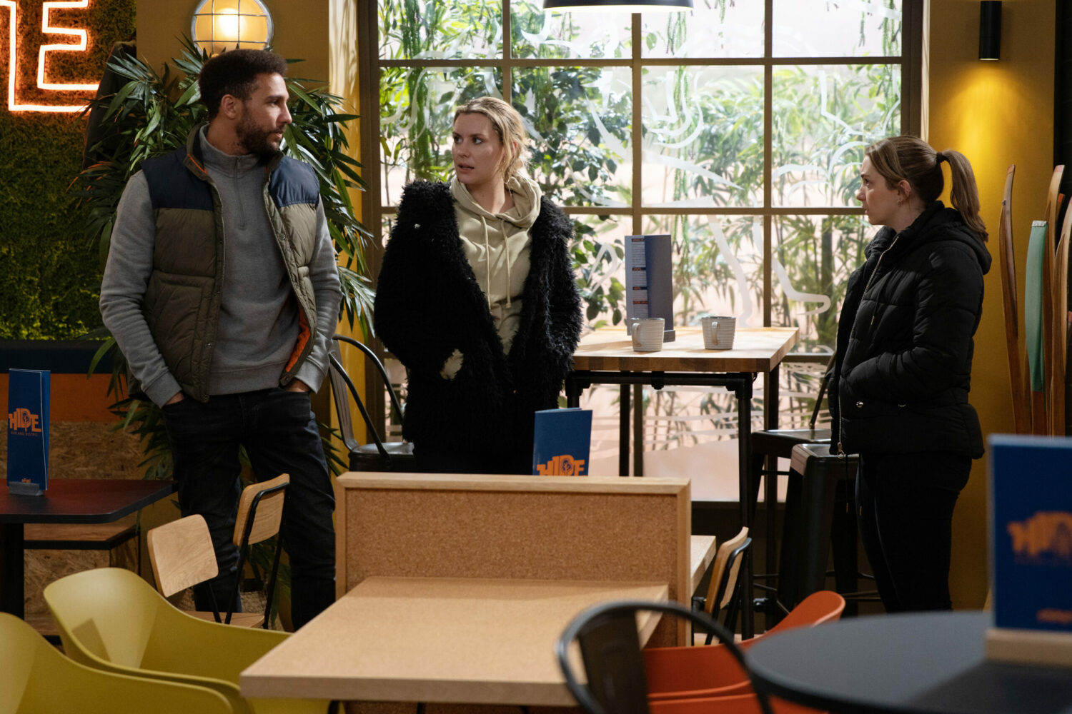 Emmerdale Billy and Dawn admit they saw a hooded figure to petrified Gabby
