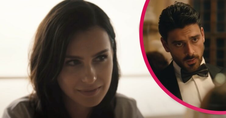 Laura smiling and Massimo looking serious in 365 Days 2 trailer