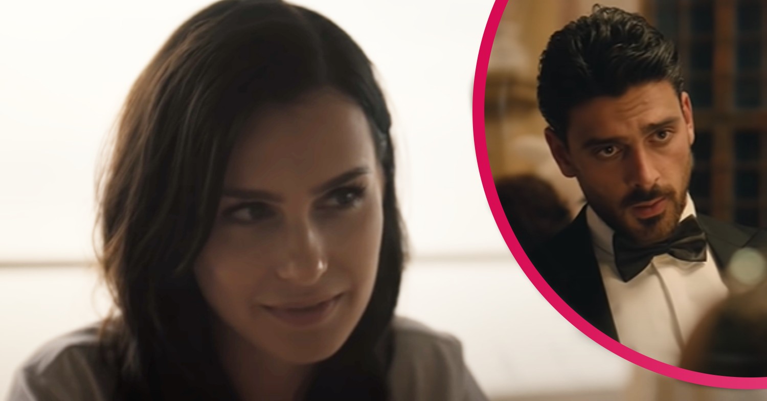 Laura smiling and Massimo looking serious in 365 Days 2 trailer