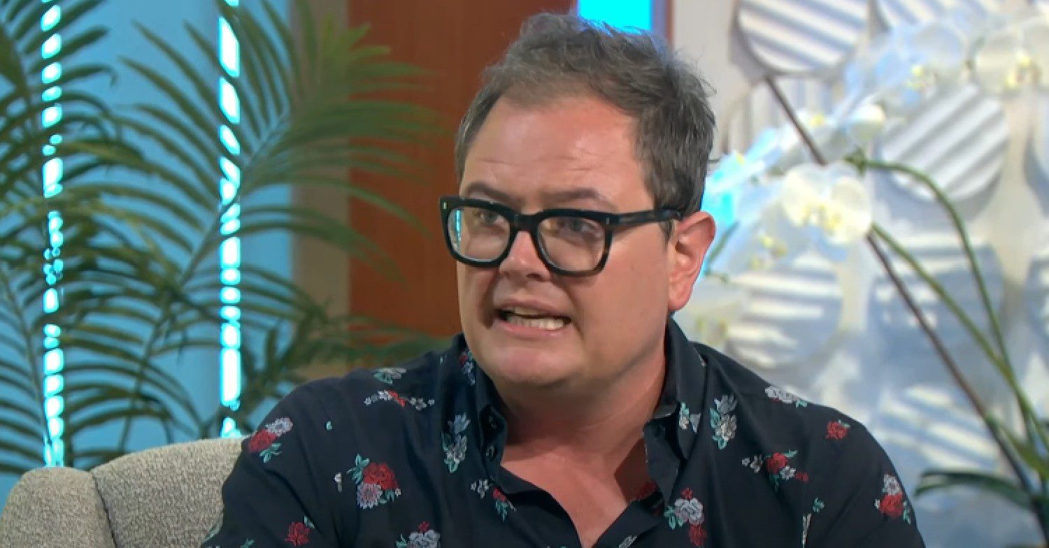 Alan Carr speaking on Lorraine
