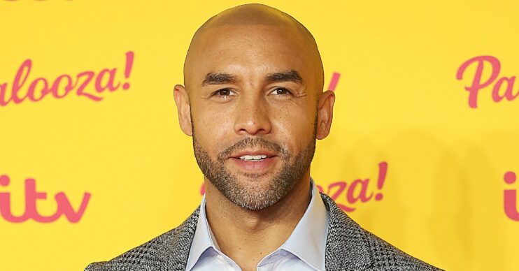 GMB presenter Alex Beresford smiles at ITV Palooza