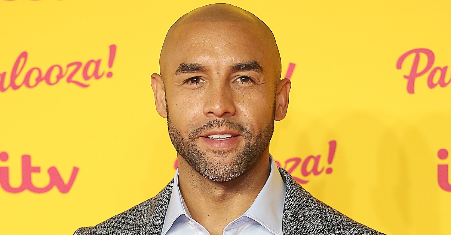 GMB presenter Alex Beresford smiles at ITV Palooza