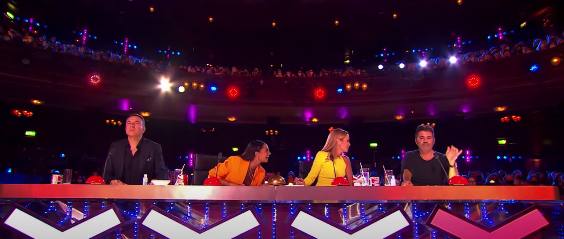 BGT 2022 judges speaking to each other on show
