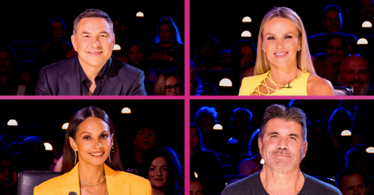 Britain's got talent judges sitting on the panel