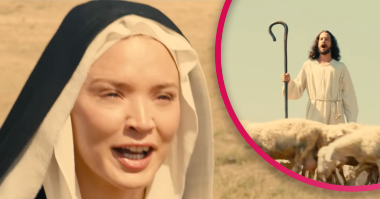 Stills from a new film Benedetta about a lesbian nun