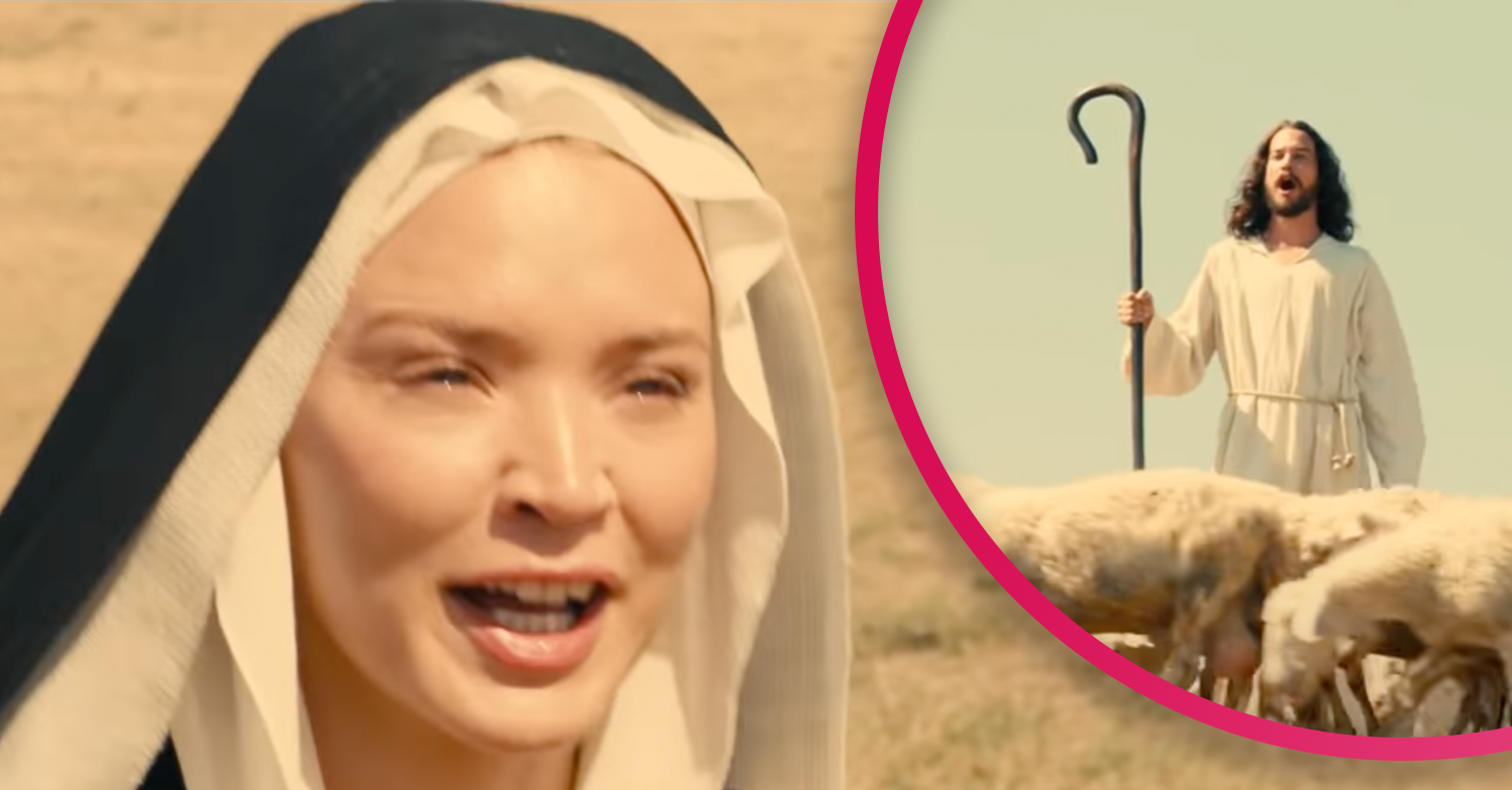 Stills from a new film Benedetta about a lesbian nun