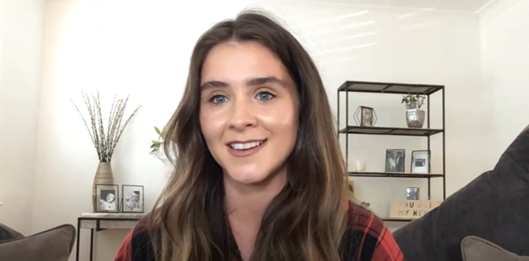 Brooke Vincent smiling during interview on Loose Women