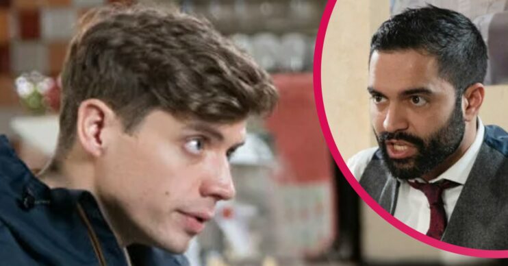 Coronation Street characters Ben and Imran