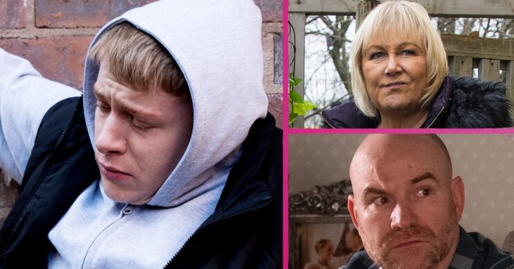 Coronation Street spoilers Feature image split Max EIleen Tim,