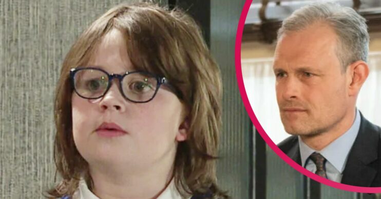 Coronation Street characters Sam Blakeman and Nick Tilsley