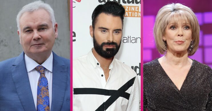 Eamonn Holmes, Rylan Clark, Ruth Langsford - ED composite