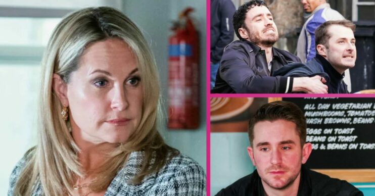 EastEnders Sam Lewis Ben and Callum