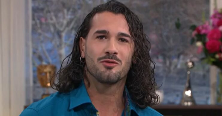 Strictly star Graziano Di Prima in blue shirt on This Morning April 7, 2022