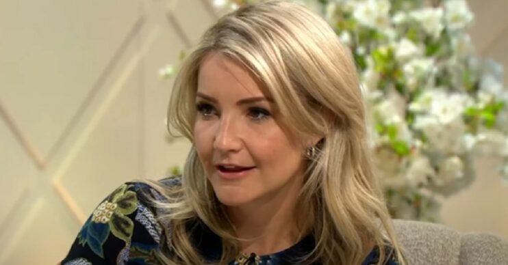 Helen Skelton during interview on Lorraine