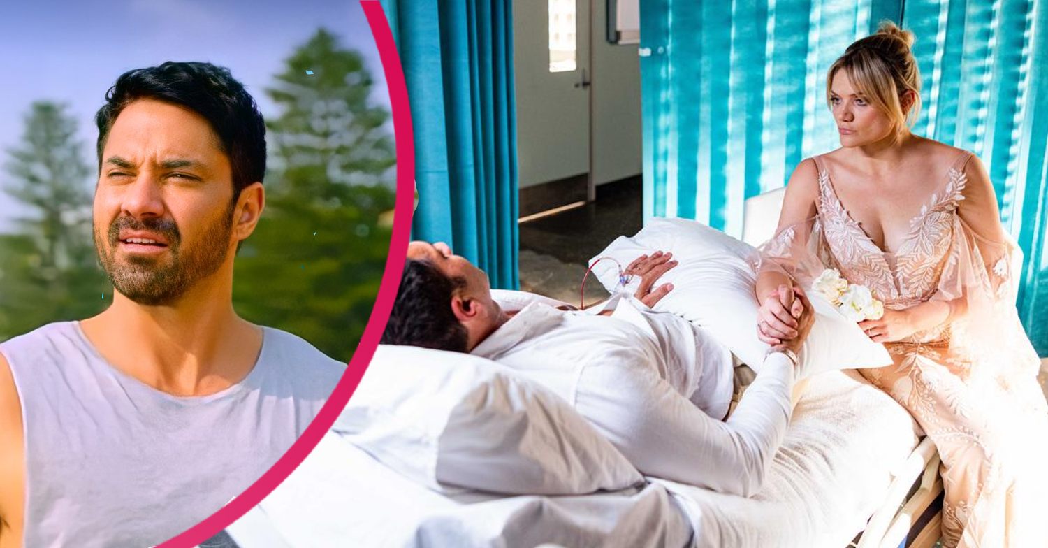 Home and Away Ari deathbed split with headshot