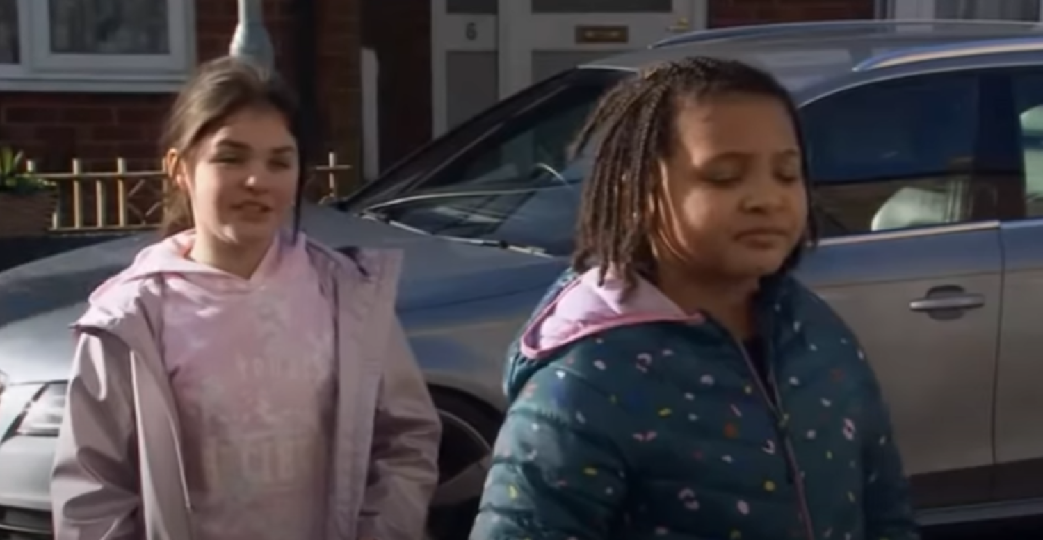 Hope is Fiz's daughter and Ruby is Tyrone's daughter Coronation Street