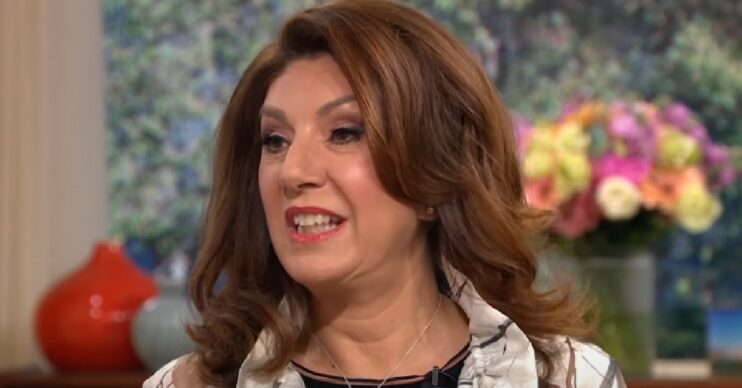 Jane McDonald speaking on This Morning today