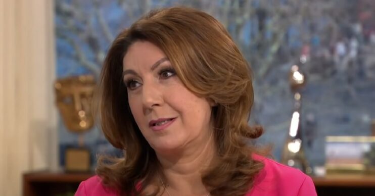 Jane McDonald speaking on This Morning