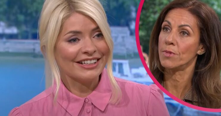 Holly Willoughby and Julia Bradbury on This Morning