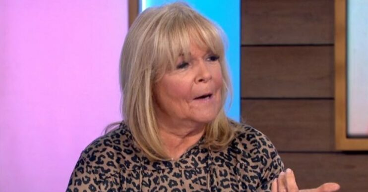 Linda Robson speaking on Loose Women today April 29, 2022