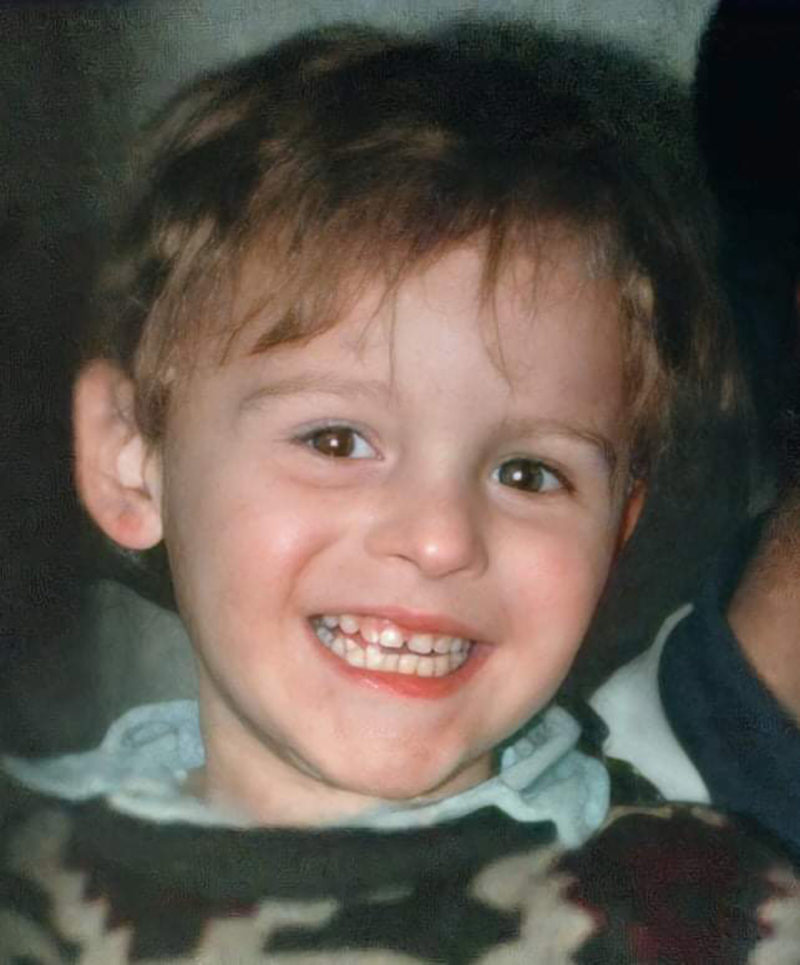 James Bulger smiling