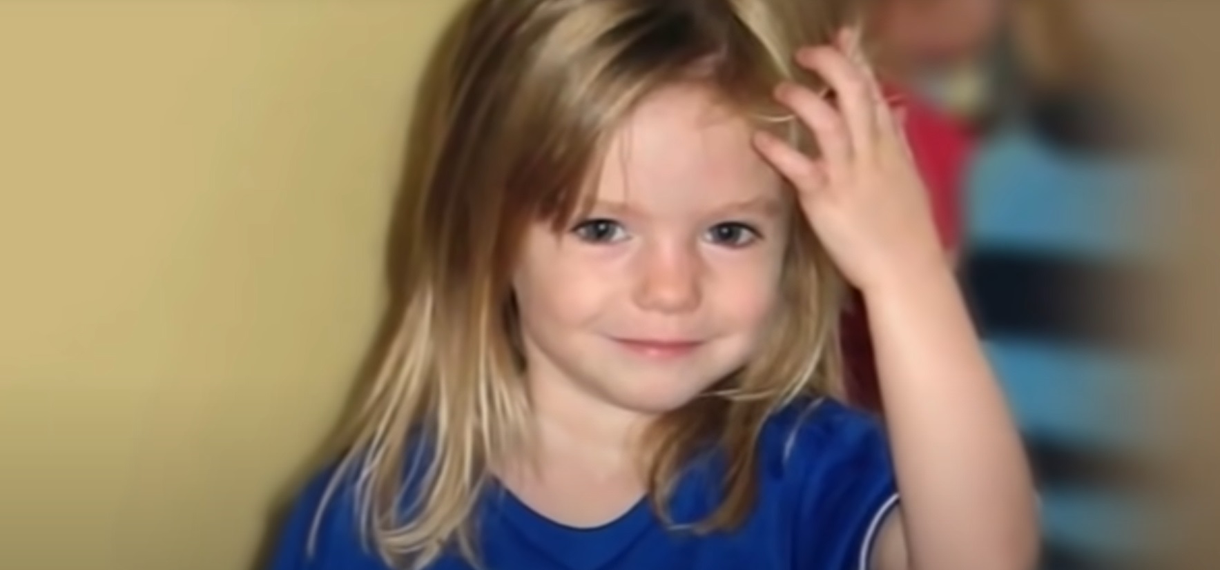 Madeleine McCann smiling before disappearance