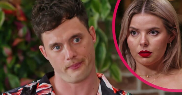 Married At First Sight Australia star Jackson looking nervous with Olivia