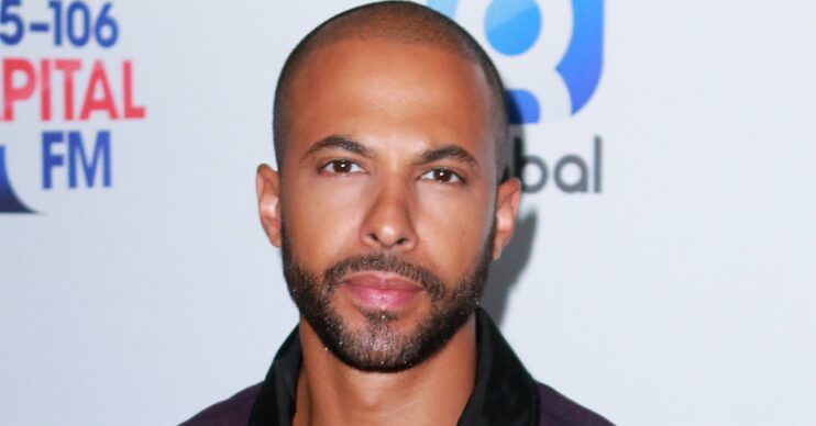 Marvin Humes looks at camera at Capital Radio Summertime Ball