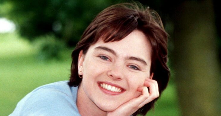 Mary Clark Pullen as Mary Flaherty smiling in EastEnders