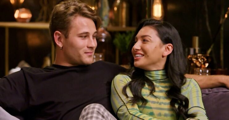 MAFS Australia stars Mitch and Ella looking loved up