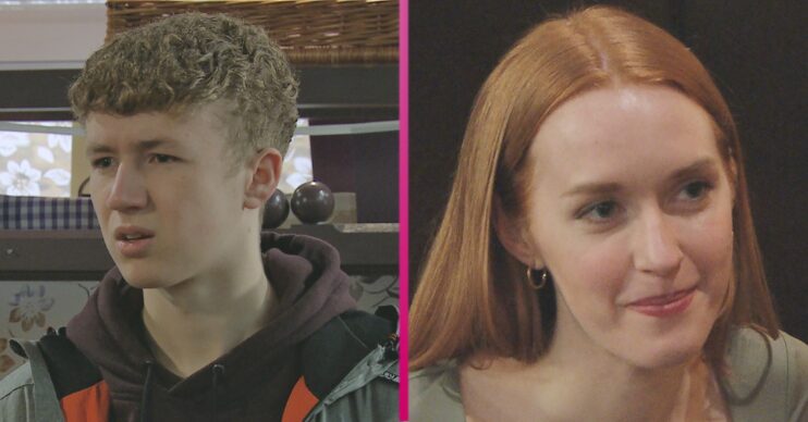 Noah and Chloe in Emmerdale