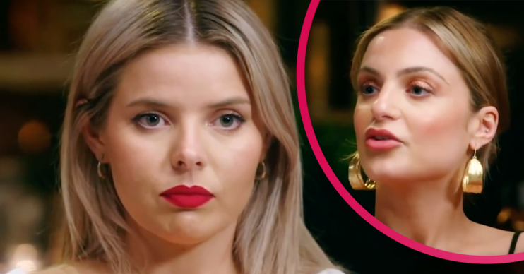 Olivia from MAFS Australia looking stern