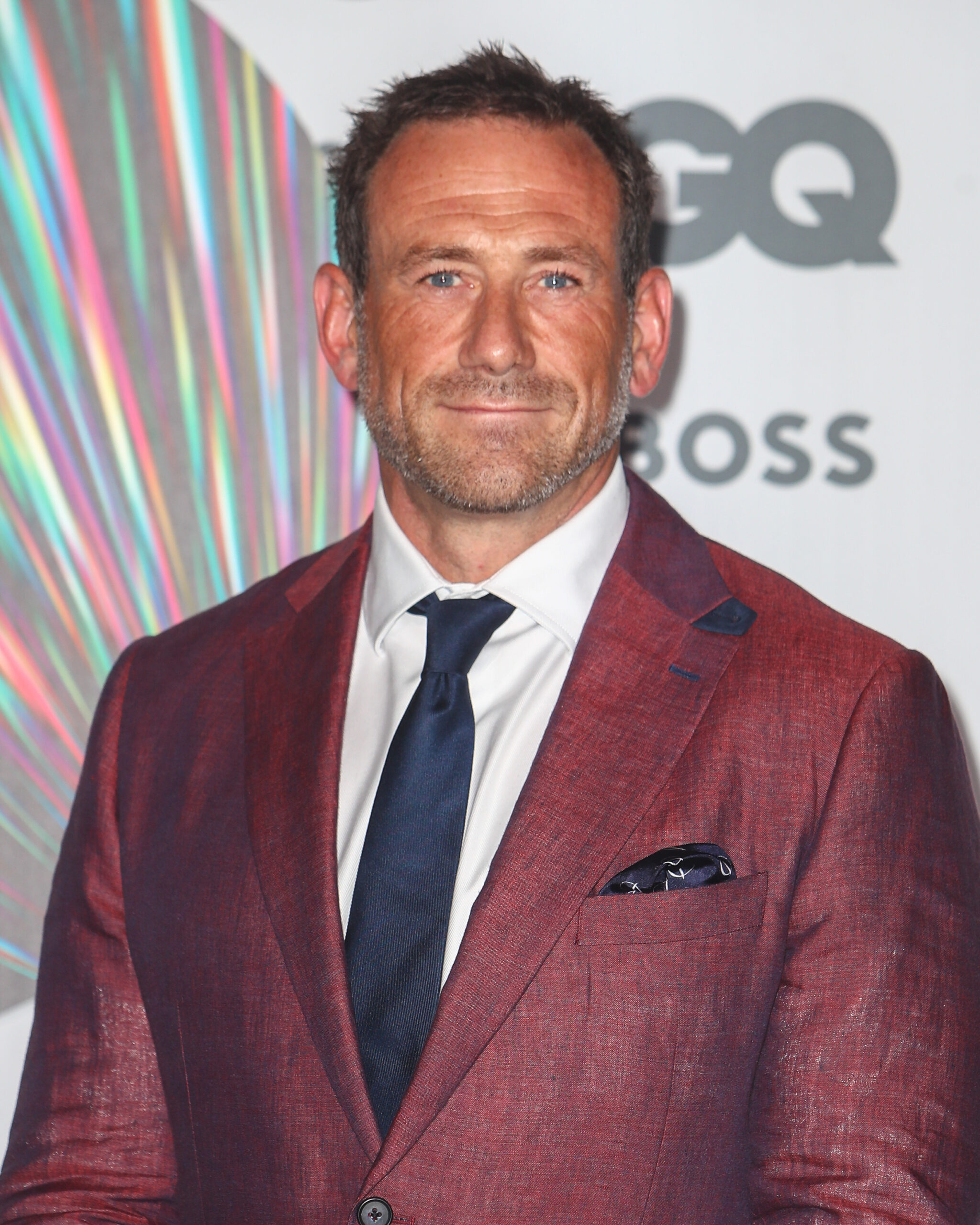 Jason Fox from SAS: Who Dares Wins smiling at the GQ Awards