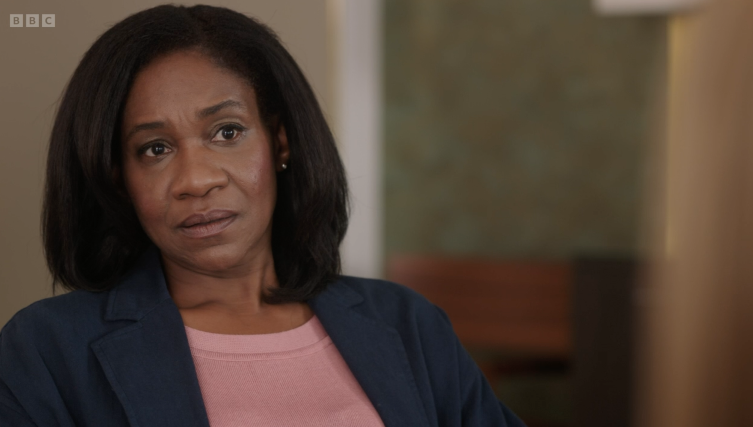 Lenny on BBC drama The Split looking stern