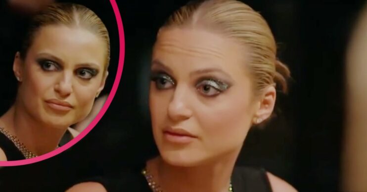 Domenica Calarc frowning on Married At First Sight Australia