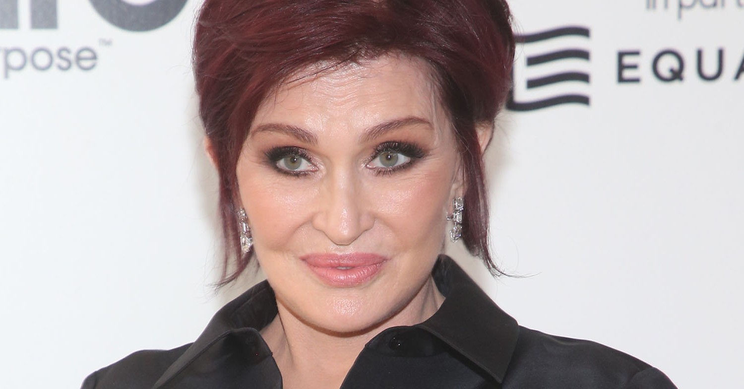 Sharon Osbourne smiles with red hair at the 30th Annual Elton John AIDS Foundation Academy Awards Viewing Party